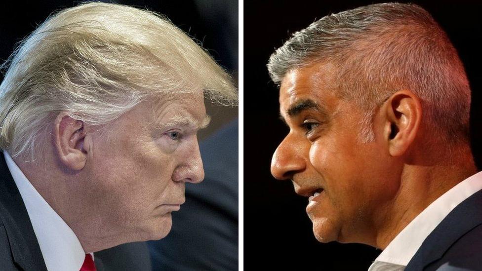 Donald Trump / Sadiq Khan