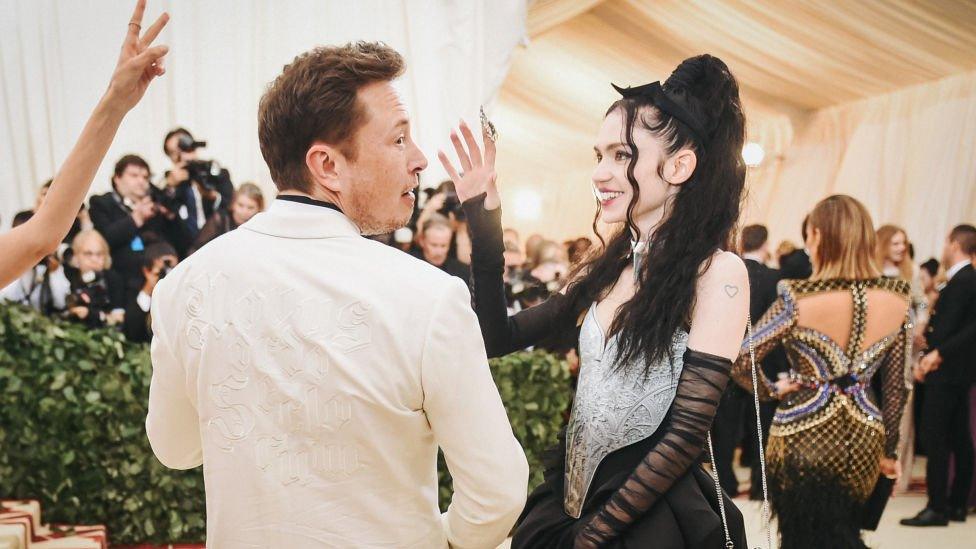 Grimes and Elon Musk