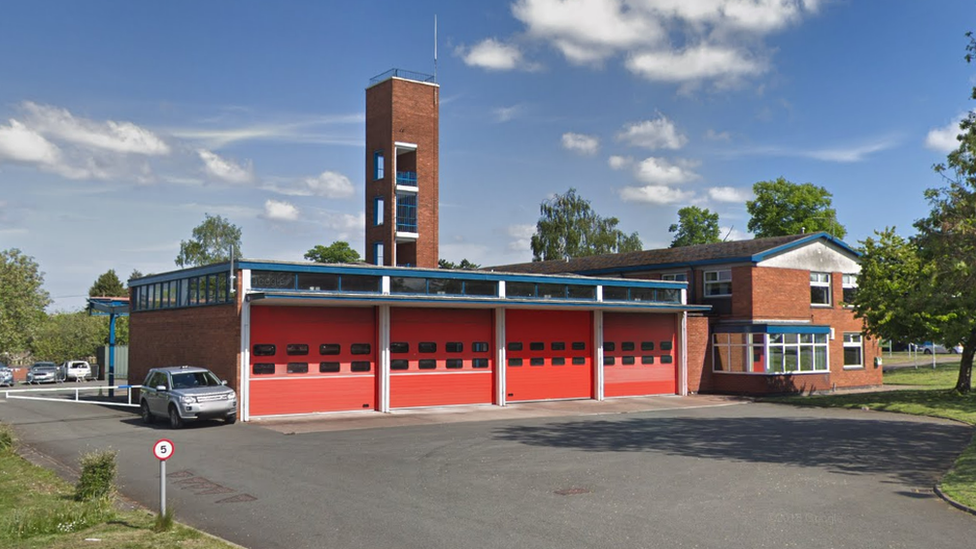 Crewe fire station