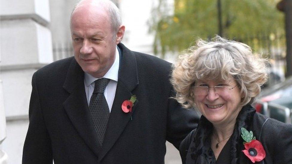 Damian Green and Alicia Collinson