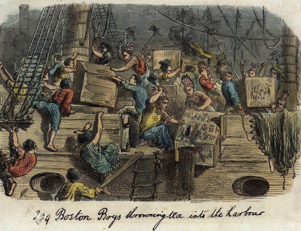 Boston tea party