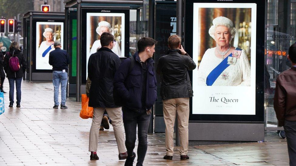 Tribute to Queen in Edinburgh