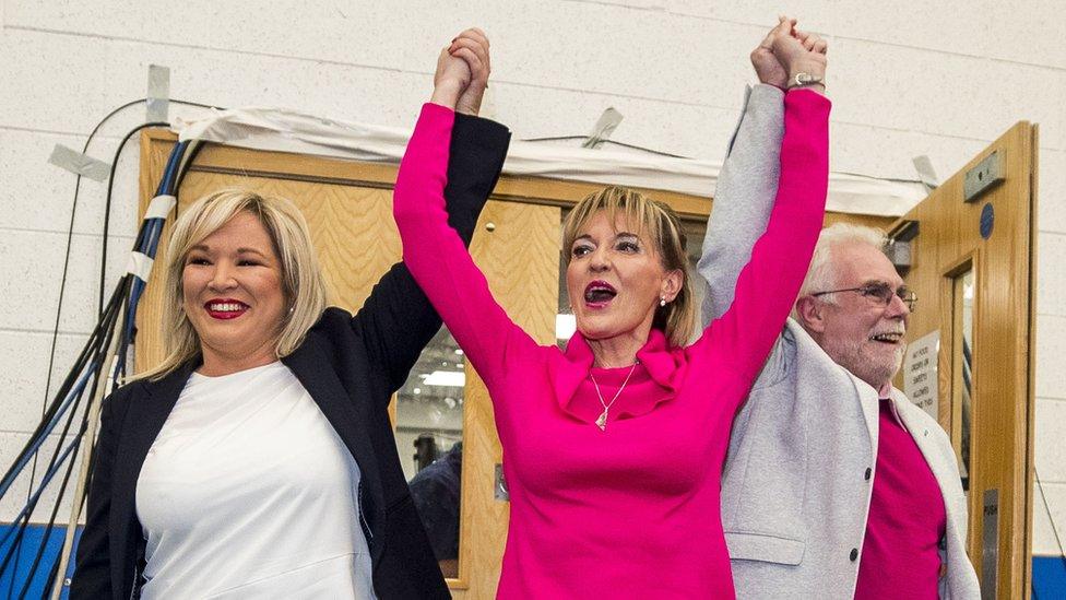 Michelle O'Neill and Martina Anderson