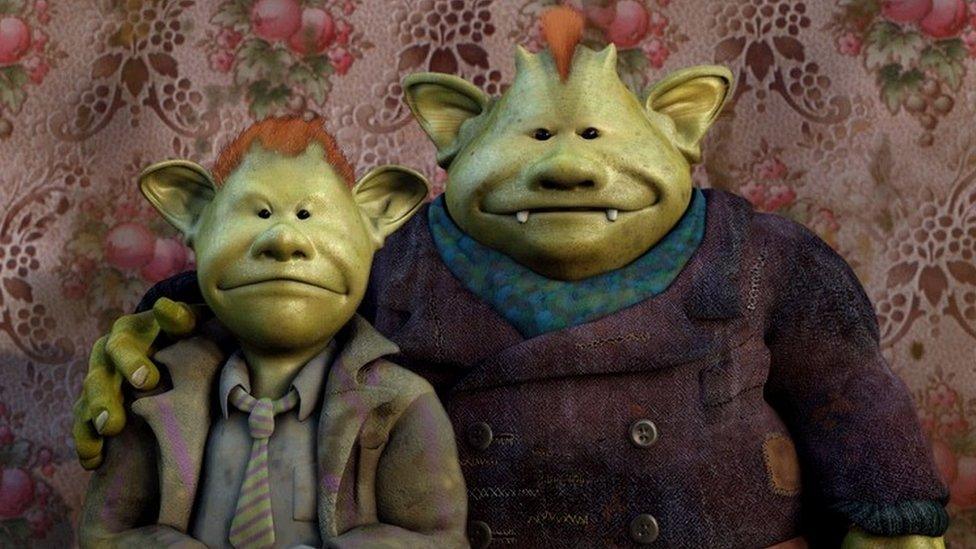 Fungus the Bogeyman in a 2003 BBC children's's adaptation