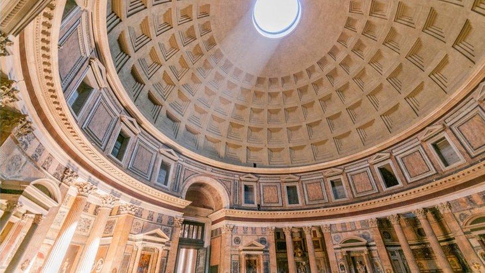 Inside of the Pantheon