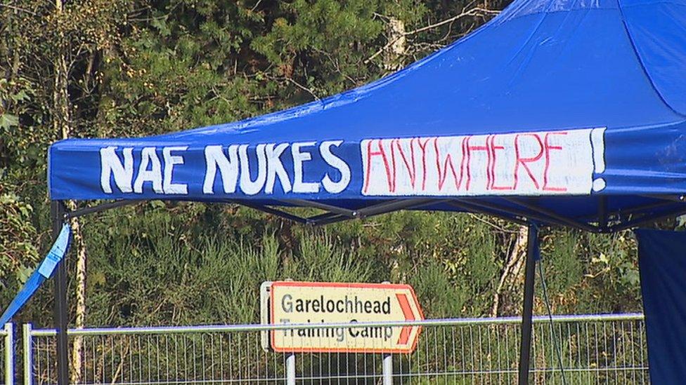 Faslane demonstration