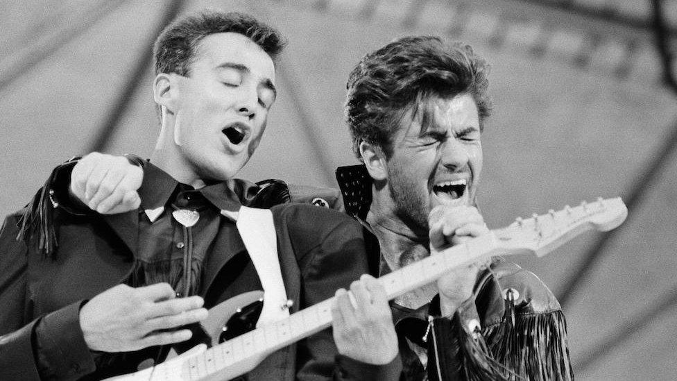 Wham! play their final gig at Wembley Arena, in June 1986