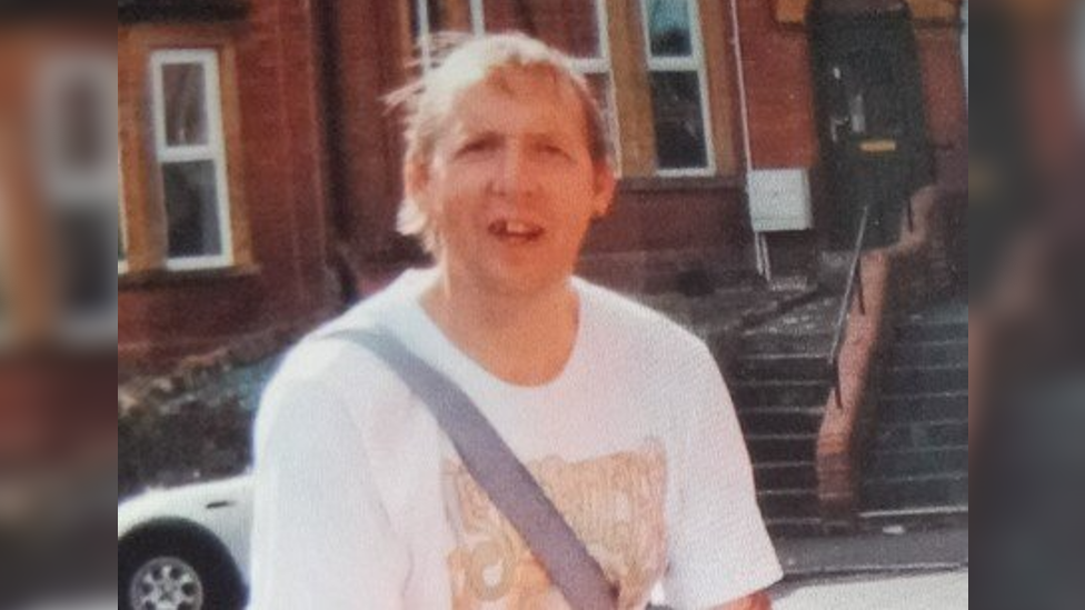 Michael Lock in the street in 2003