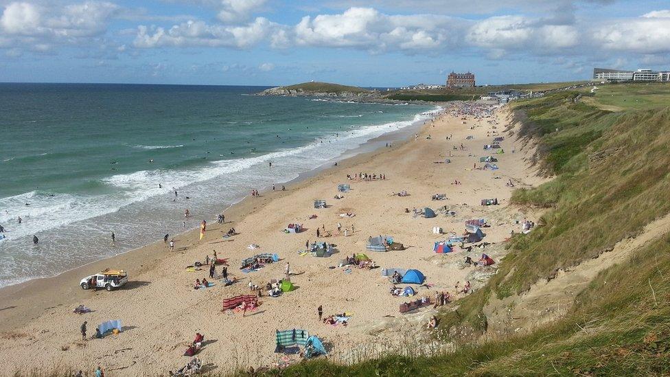 Fistral beach, Newquay