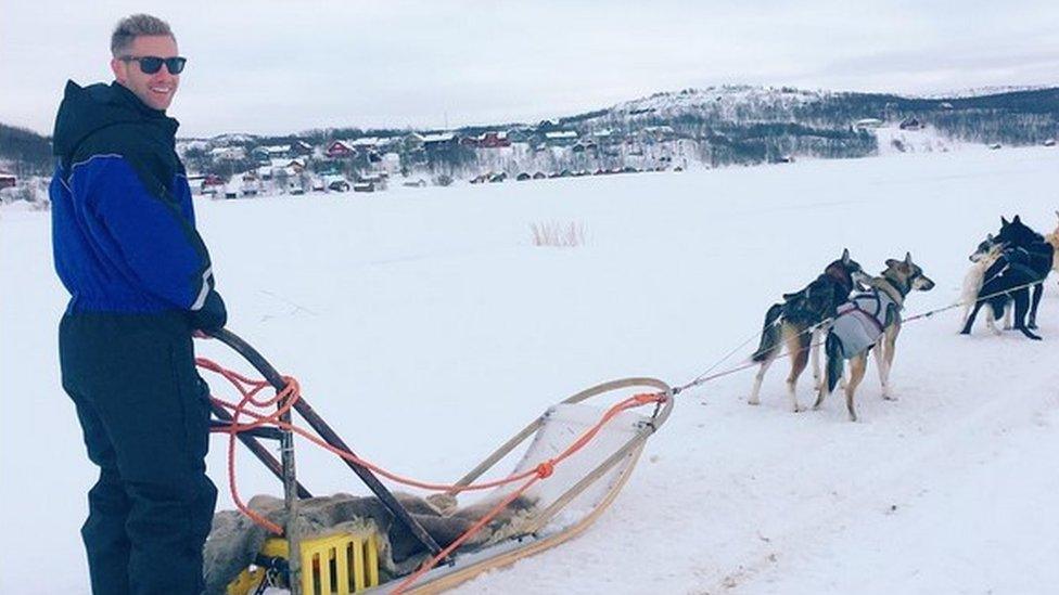 Johnny Ward in Norway