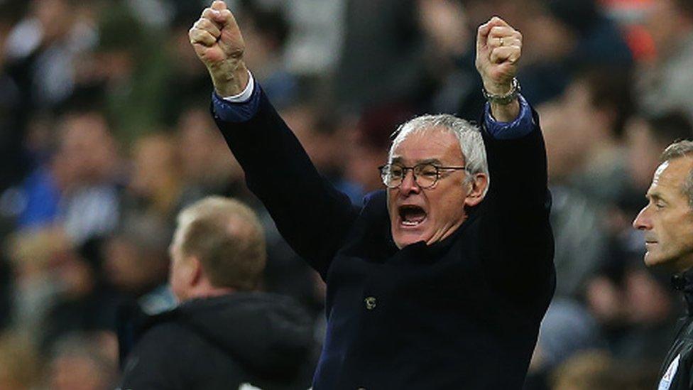 Leicester City manager Claudio Ranieri