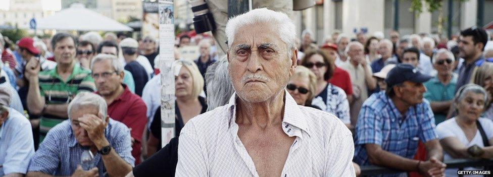 Greek pensioner