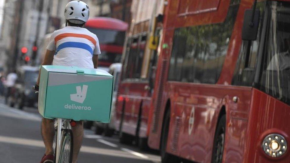 Deliveroo rider