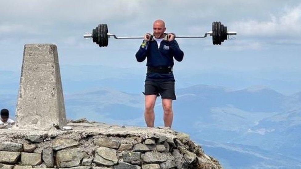 David Dooher on Ben Nevis