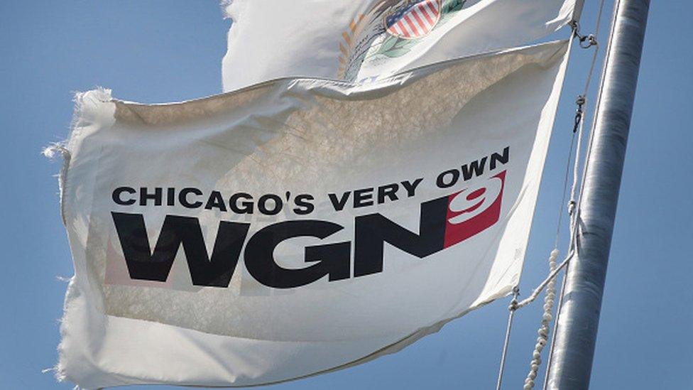 WGN TV station flag