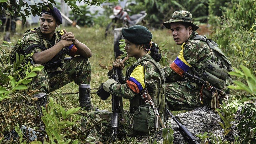 Farc soldiers