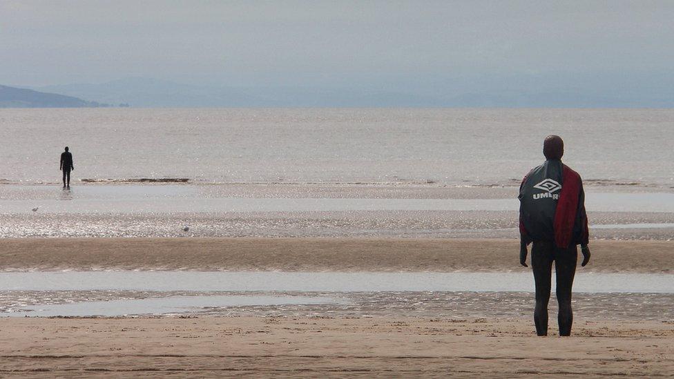 Gormley statue