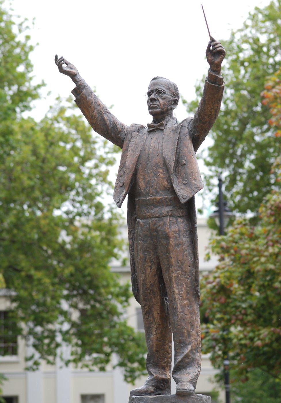 Gustav Holst statue in Cheltenham