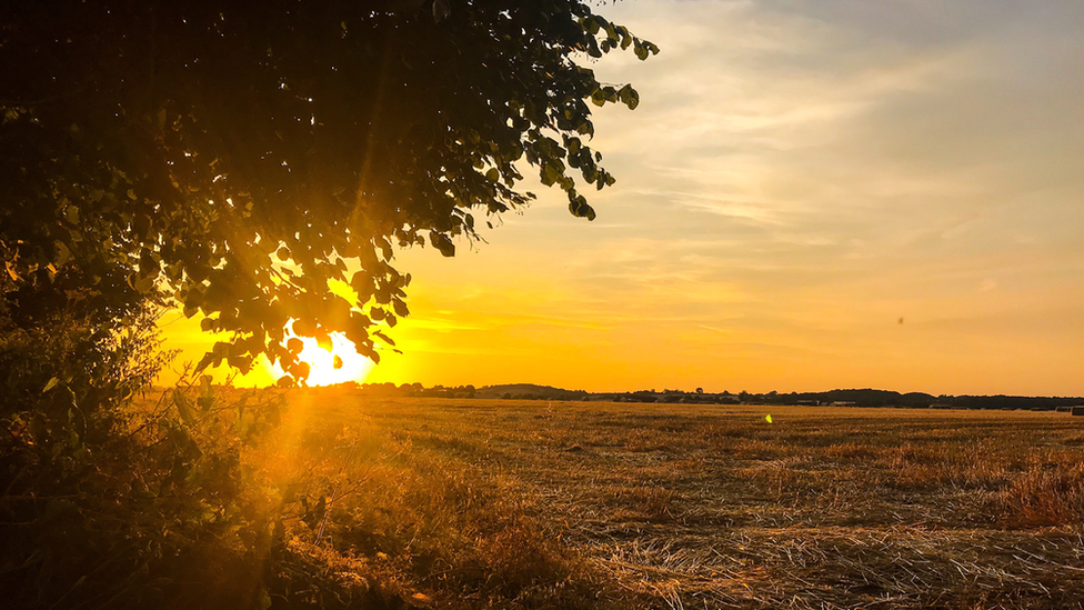 Sunset at Broughton, Banbury