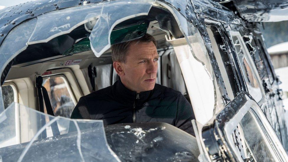 Daniel Craig as James Bond in Spectre