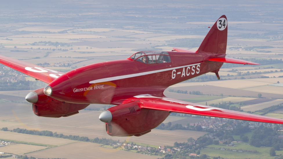 DH88 Grosvenor House Comet Racer