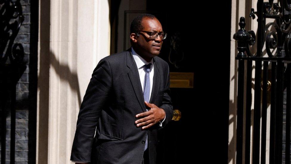 A photo of Business secretary Kwasi Kwarteng