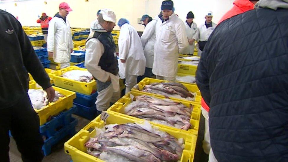 Grimsby fish market