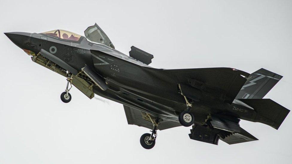 RAF F-35 fighter jet