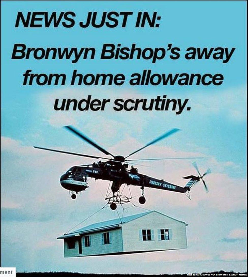 Meme by Neil R Hargreaves via Bronwyn Bishop Memes