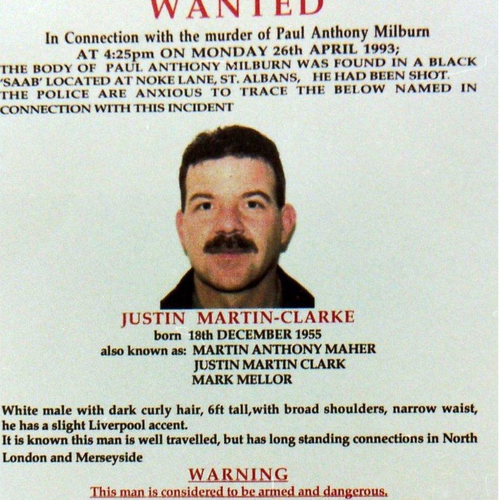 Justin Clarke police poster