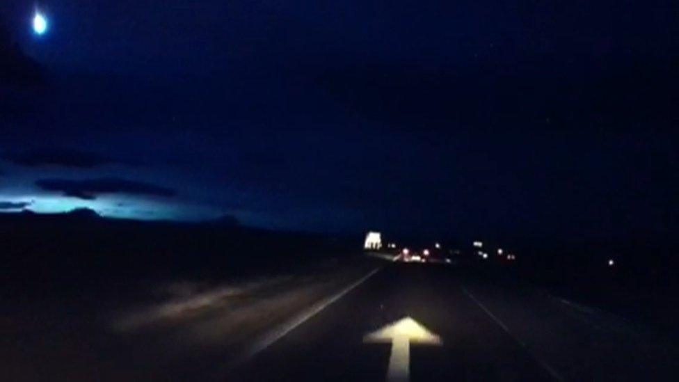 possible meteor