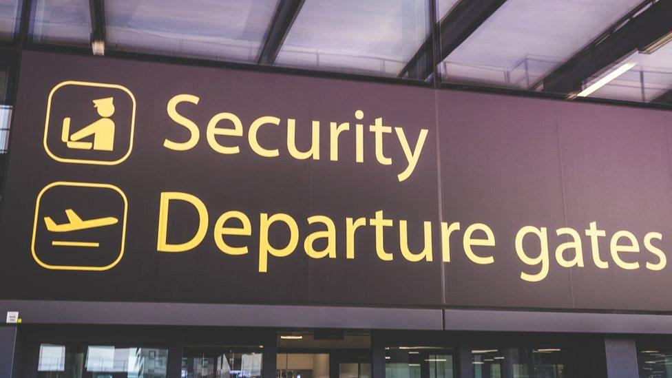 airport sign