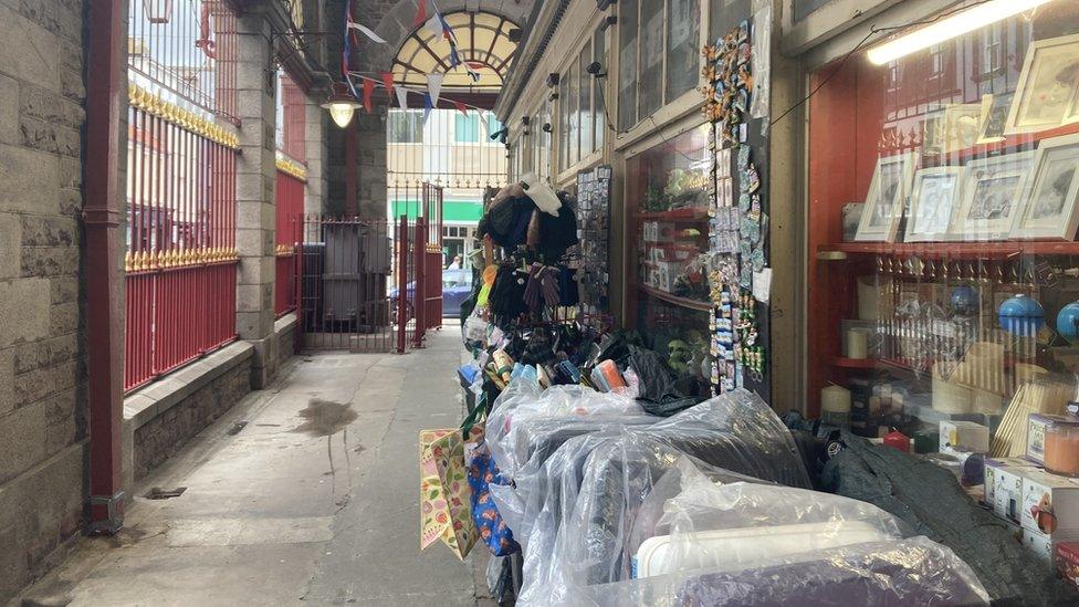 Red Triangle Stores in Jersey's Central Market