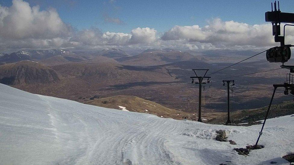 Snow at Glencoe