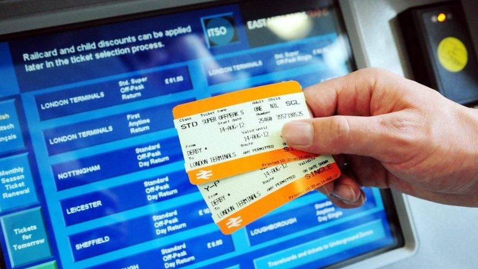 Multiple train tickets