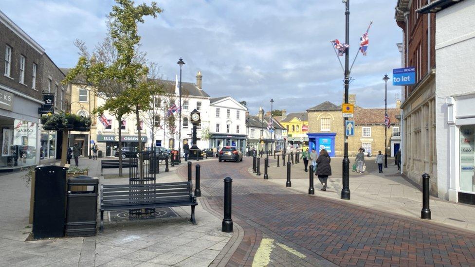 Stowmarket town centre