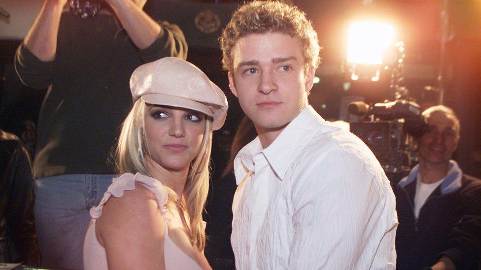 Britney Spears and Justin Timberlake