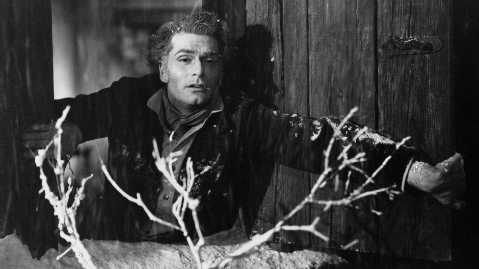 Sir Laurence Olivier in Wuthering Heights