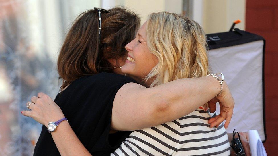 Ruth Jones and Joanna Page