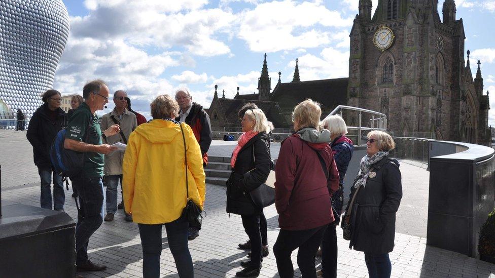 A Heritage Week guided tour from Chamberlain Square to Bullring