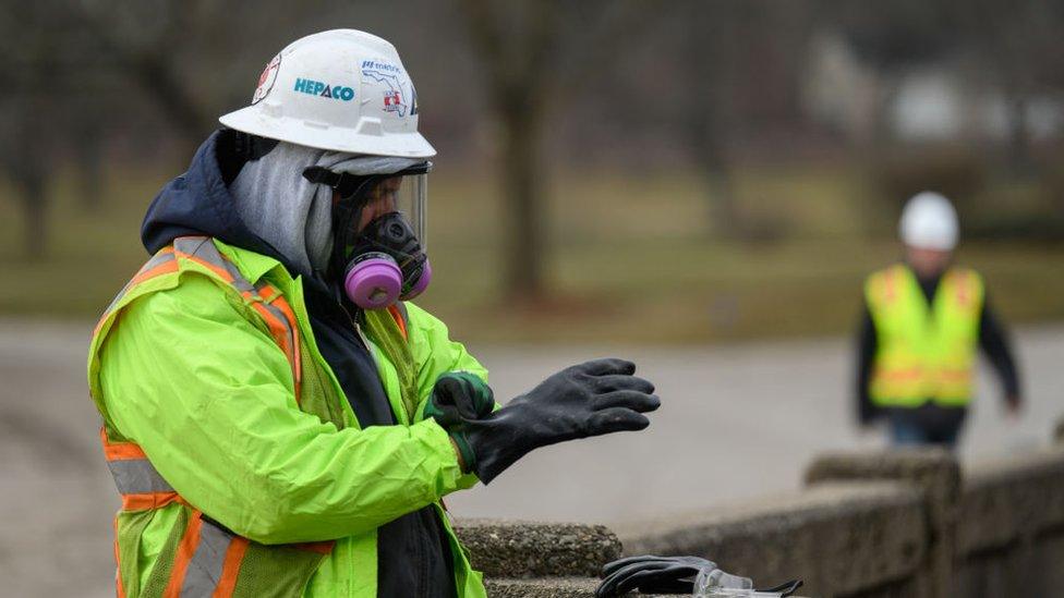 Contractors are cleaning up and testing Sulphur Run, a creek that runs from the derailment site through the center of East Palestine, Ohio