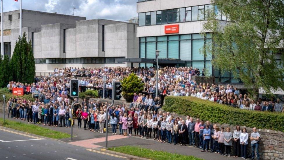 Broadcasting House staff