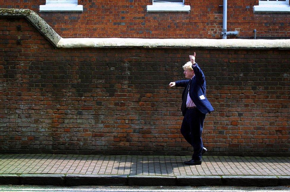 Boris Johnson campaigning in Henley