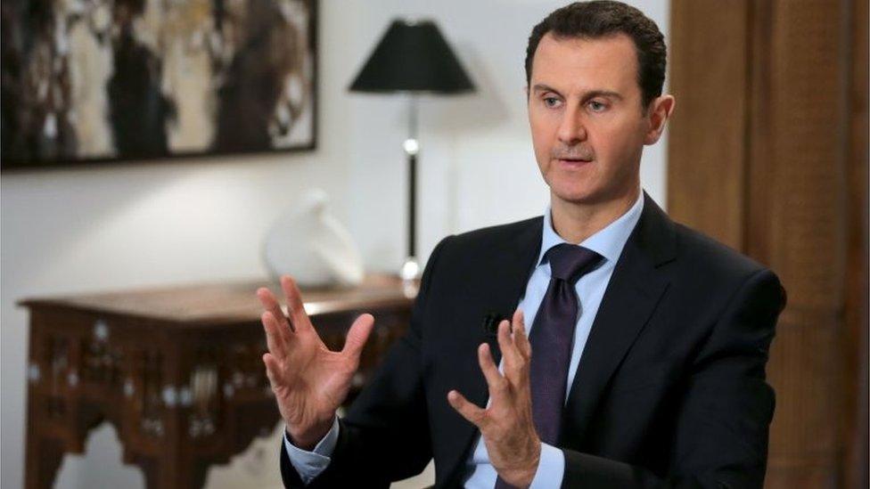 Syrian President Bashar al-Assad in Damascus. Photo: 11 February 2016