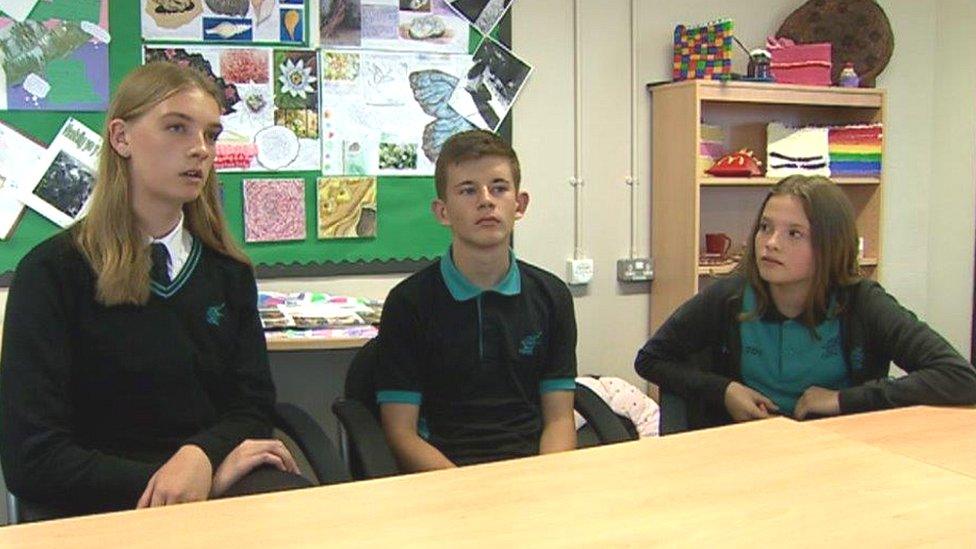 These pupils in Cardiff say exams and social media can bring pressures