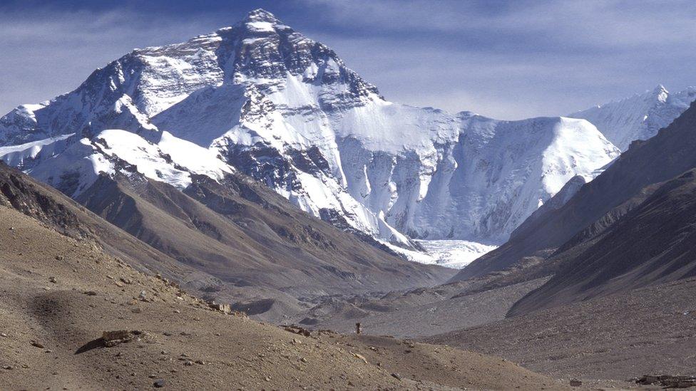 Everest view from Tibetan side