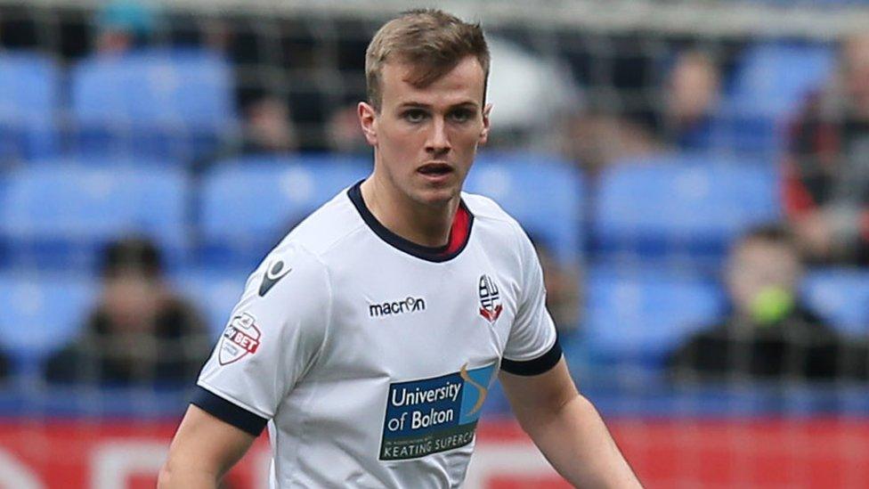 Bolton Wanderers defender Rob Holding