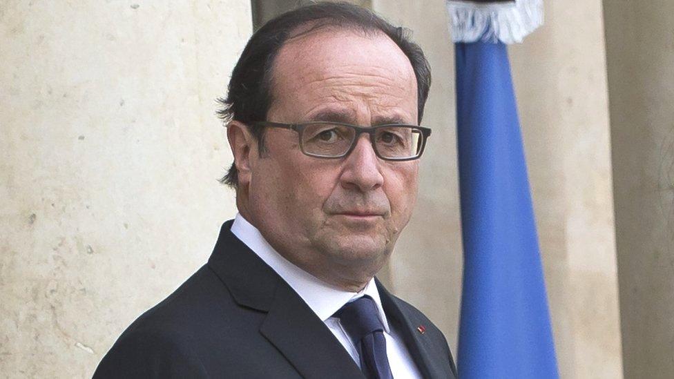 President Hollande, 17 Nov 15