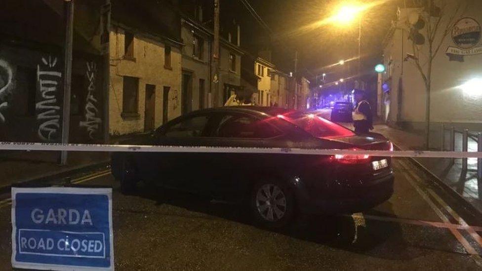 Scene of Cork stabbing