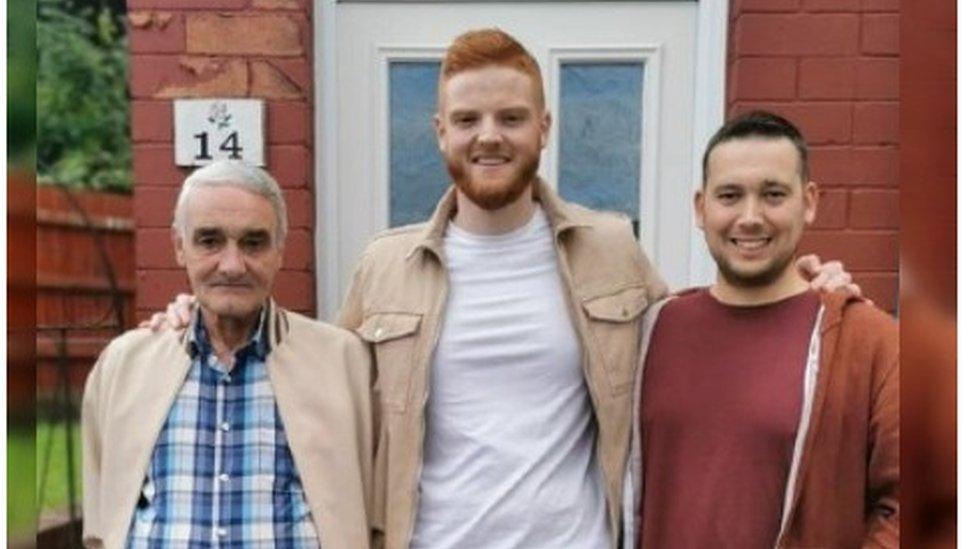 Allan, Corey and Chris Taylor